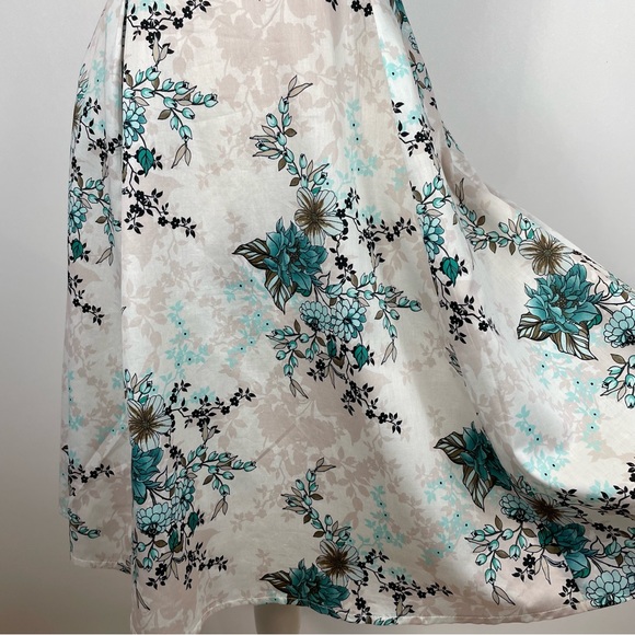 Orsay Fit And Flare 50’s Inspired Sleeveless Floral Dress Euro Size 34 US Size 2 - Picture 4 of 12
